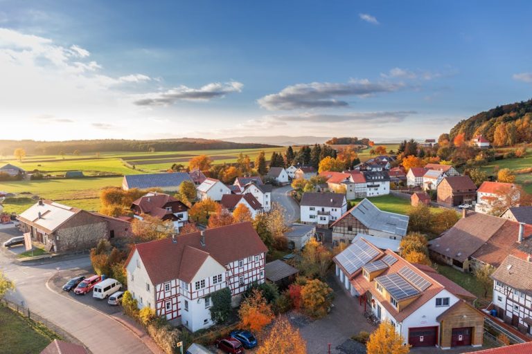 homes with solar panels on the roof